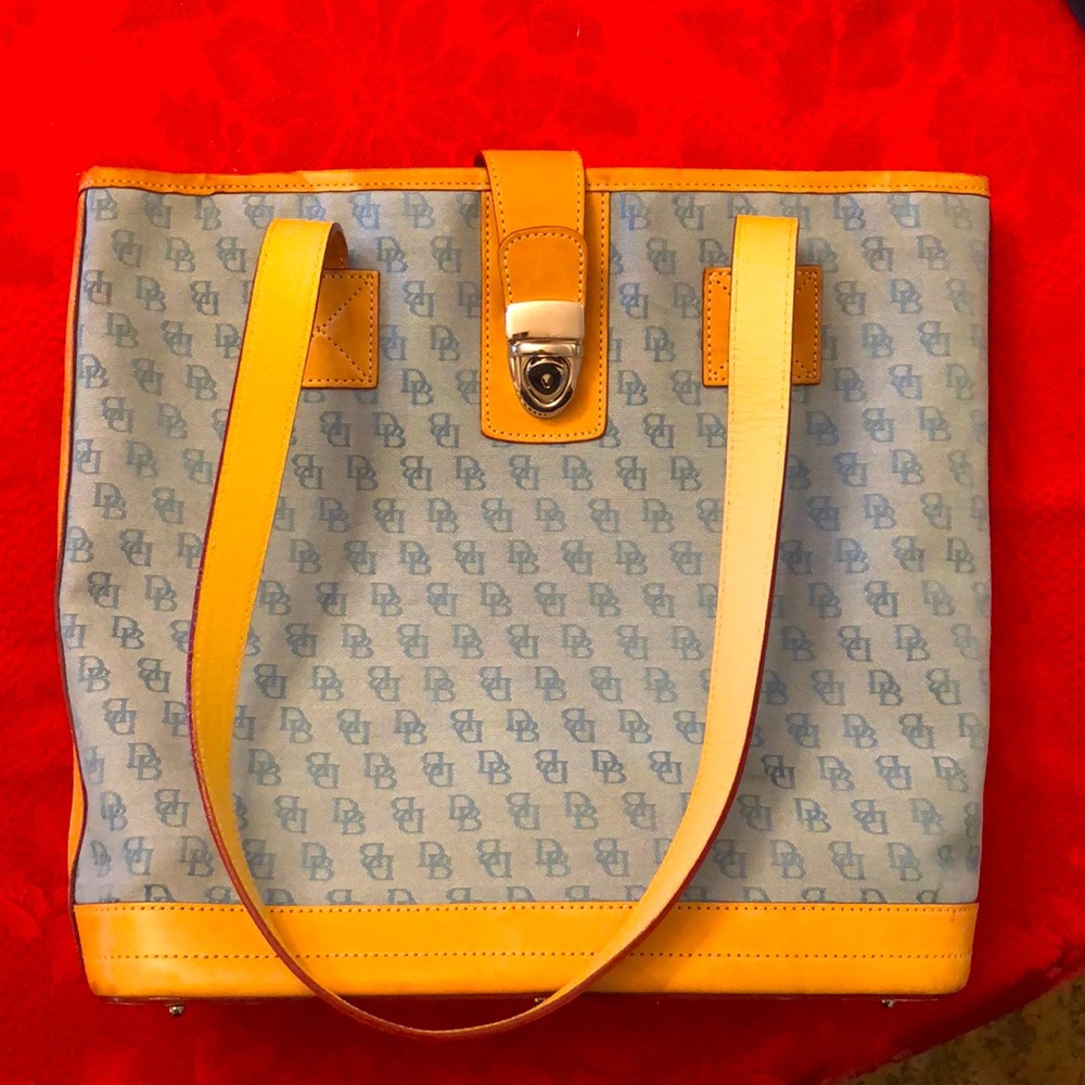 Dooney and Bourke Medium Light Blue Shopper